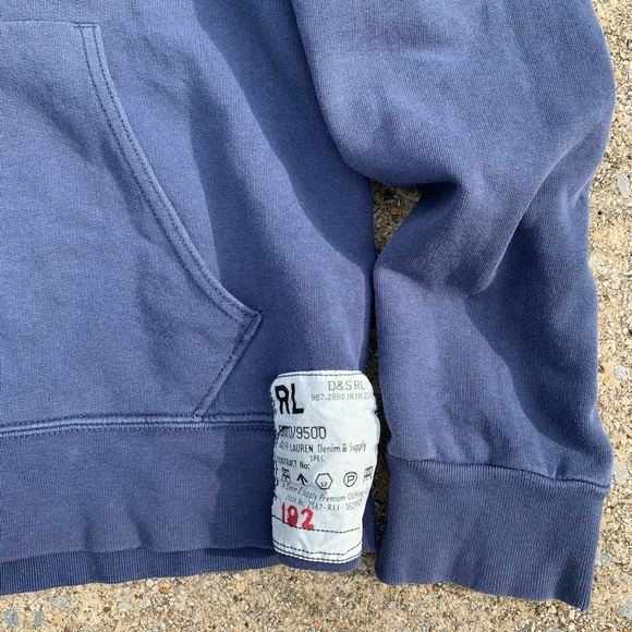 Ralph Lauren DENIM & SUPPLY Flag Hoodie (SZ M) - Picture 3 of 6